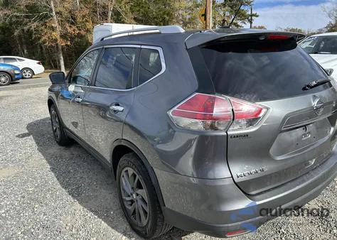 2016 Nissan Rogue Sl z USA, uszkodzony, nr VIN 5N1AT2MV5GC916769